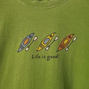 Kayak Life Is Good shirt